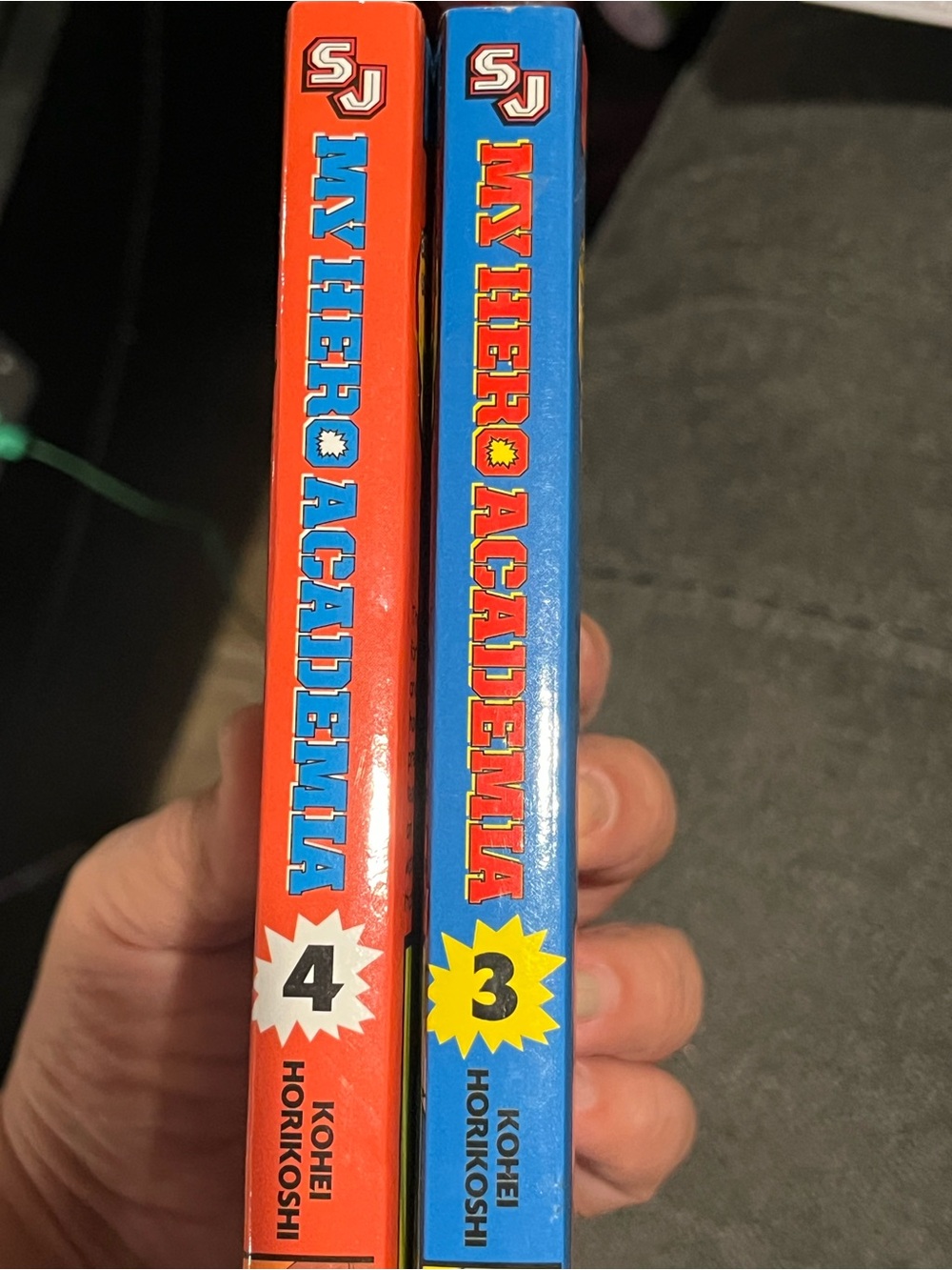 SJ My Hero Academia Volume 3 & 4 Set - Blue and Red
